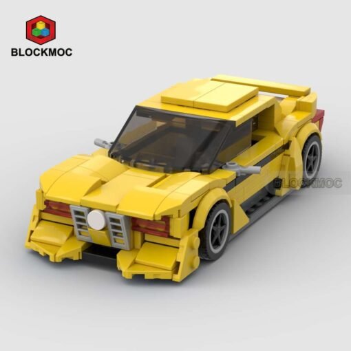 BMW 3.0 CSL Yellow